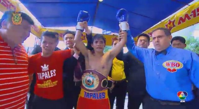 Pinoy boxer Tapales upsets Thai Sor Singyu to win bantamweight crown