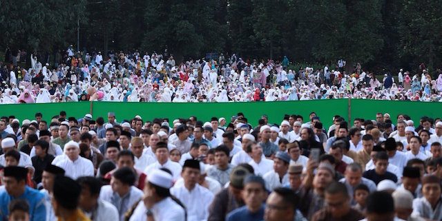 FOTO: Perayaan Idulfitri 1439 H di penjuru Indonesia