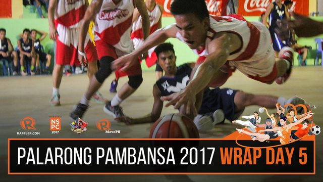 Palarong Pambansa 2017 wRap for Friday, April 28
