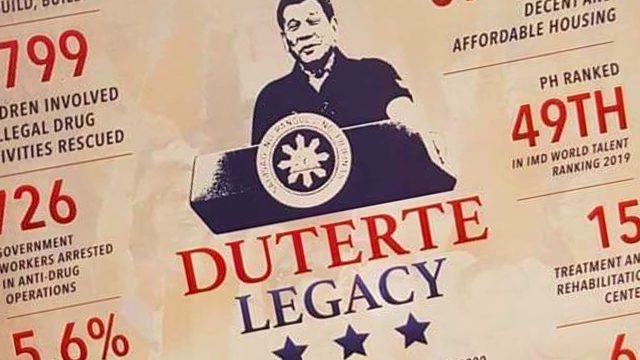 Making sense of the ‘Duterte Legacy’ infographic