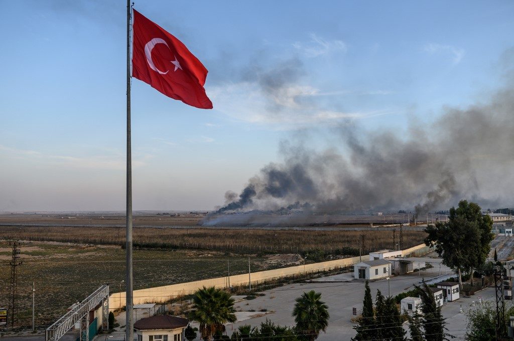 Turkey denies targeting U.S. troops in Syria