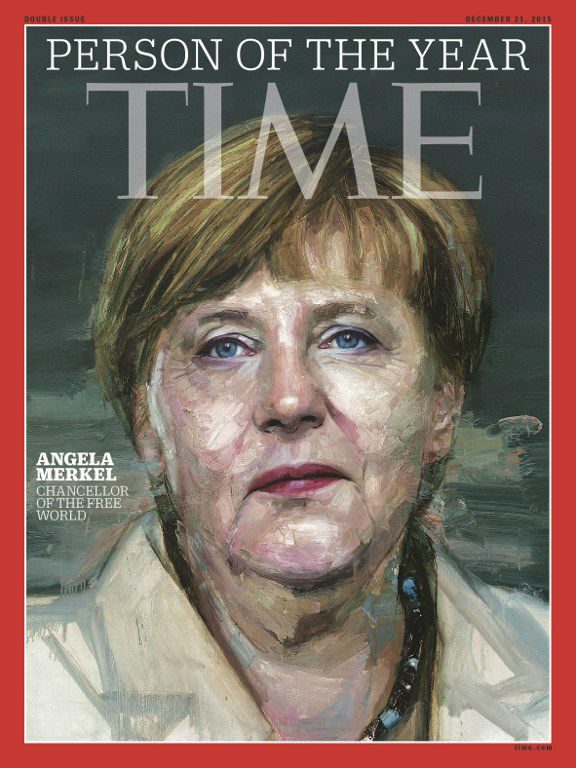 Time names Angela Merkel as its ‘person’ of 2015