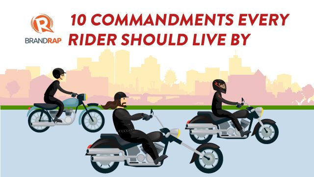10 commandments every rider should live by