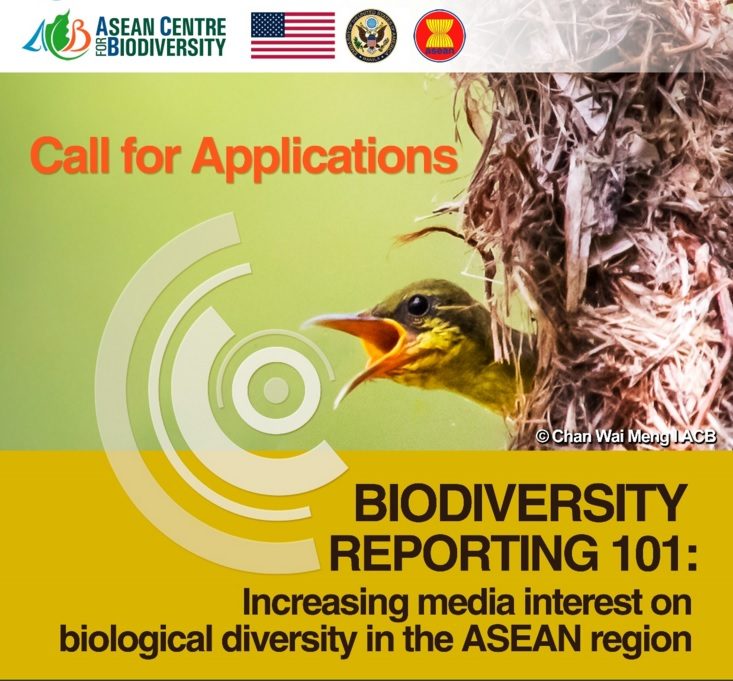 Call for applications: Biodiversity Reporting 101