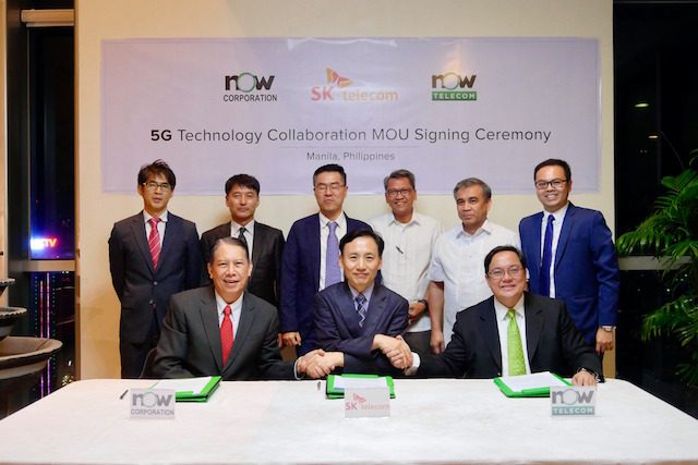 NOW teams up with Korea’s SK Telecom for 5G rollout