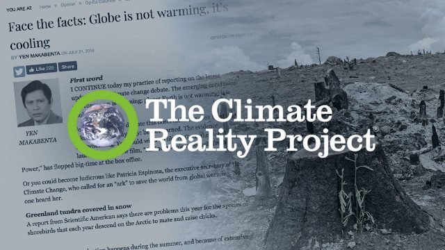 [OPINION] Facts are facts: World is warming, climate is changing