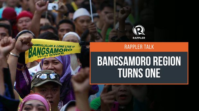 Rappler Talk: Bangsamoro region turns one