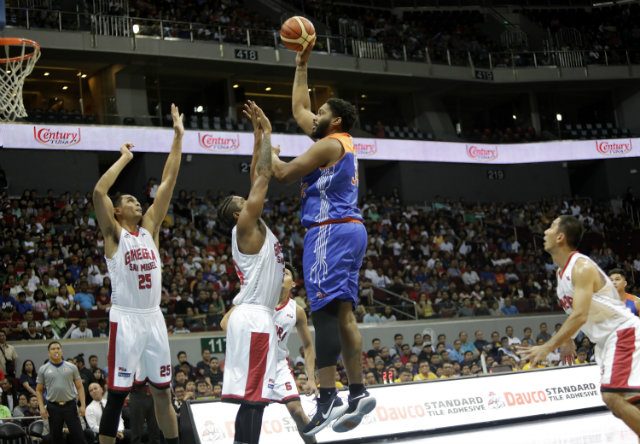 TNT and its hulking import Smith too much for Ginebra in semis game 1