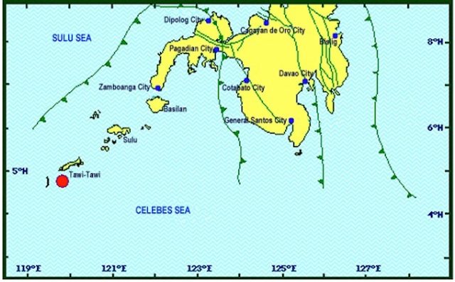 Magnitude 5.6 earthquake hits Tawi-Tawi