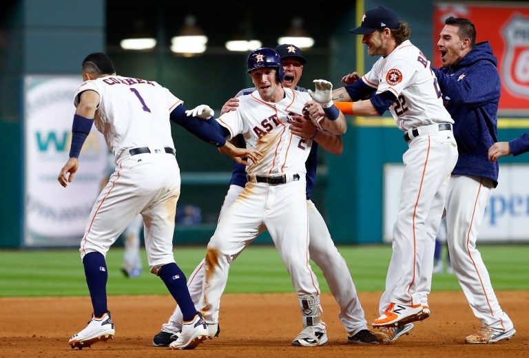 Astros edge Dodgers in home run thriller, seize 3-2 World Series lead