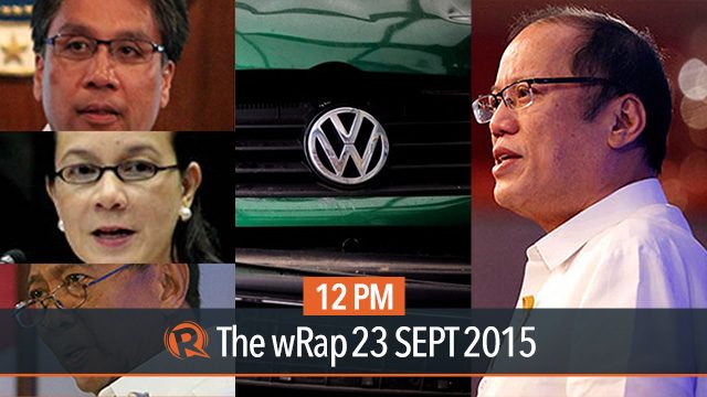 SWS survey, Aquino on Binay, Volkswagen emissions scandal | 12PM wRap