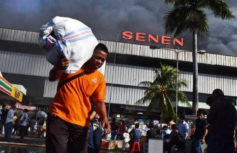Pasar Senen terbakar, Pemprov DKI bangun tempat penampungan pedagang