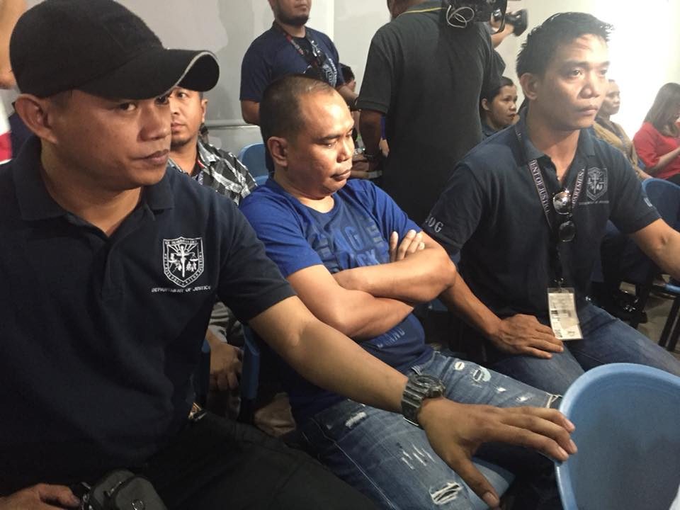 WITNESS. Marcelo Adorco, the police's lone witness so far, attends the new preliminary investigation at the Department of Justice on April 12, 2018. Photo by Lian Buan/Rappler 
