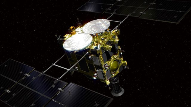 Touchdown: Japan probe Hayabusa2 lands on distant asteroid