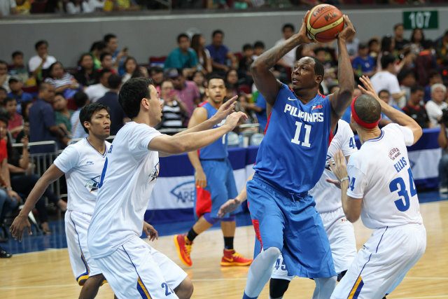 Marcus Douthit will step in for the ineligible Andray Blatche for Gilas Pilipinas. File photo by Josh Albelda