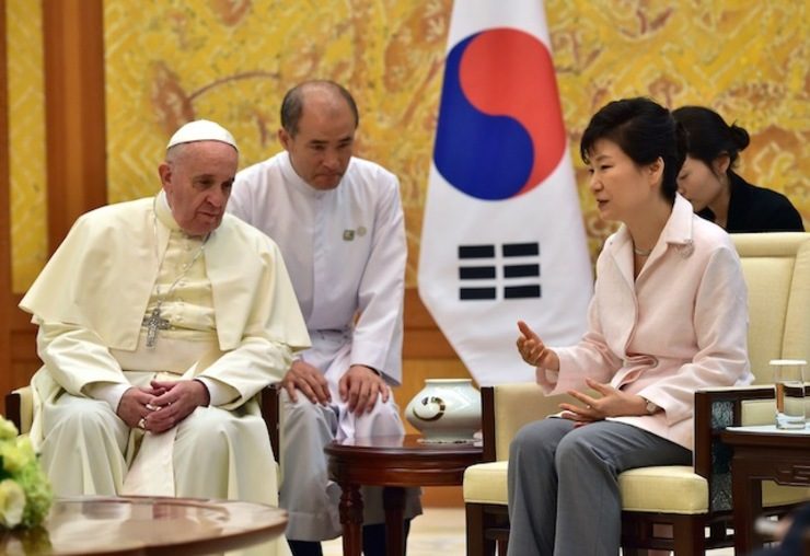 Dialogue not ‘displays of force’ key to Korean peace – Pope