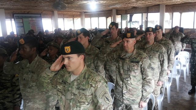 Elite PH, US units launch joint exercises in Basilan