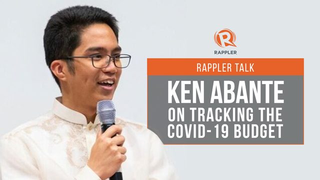 Rappler Talk: Ken Abante on tracking the COVID-19 budget
