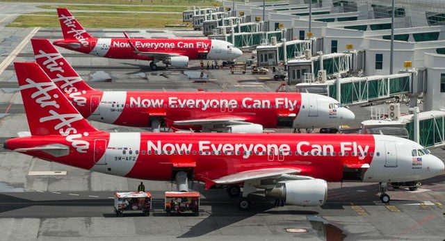 AIRASIA. Aircraft of the Malaysian airline. File photo from AFP 