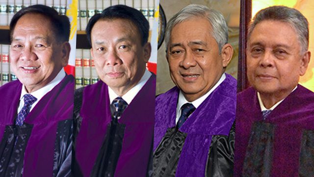 Sereno wants 4 justices to inhibit from quo warranto case