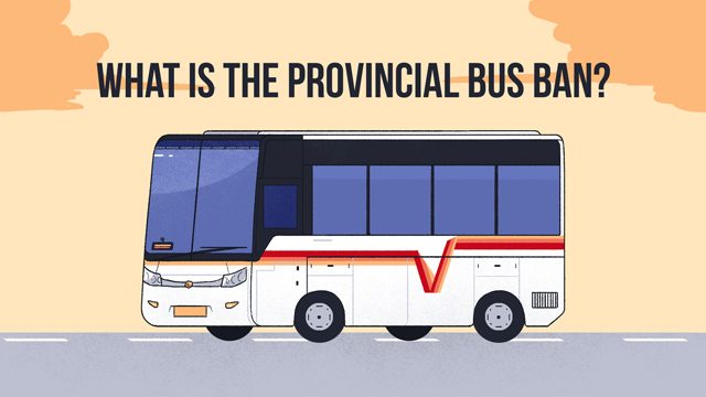 EXPLAINER: What is the provincial bus ban?