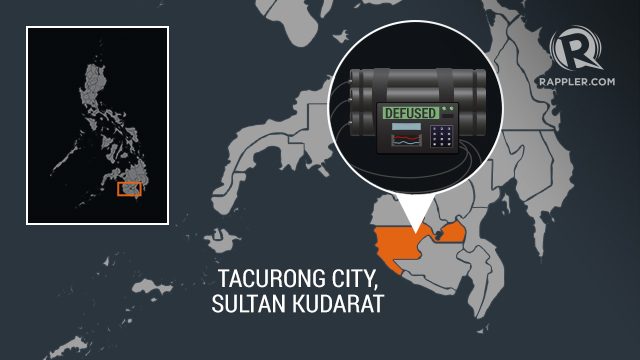 Bomb attack on bus foiled in Sultan Kudarat