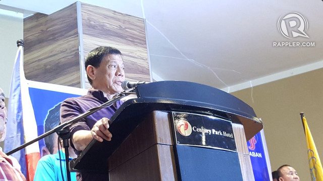 Duterte curses Pope Francis over traffic during his visit