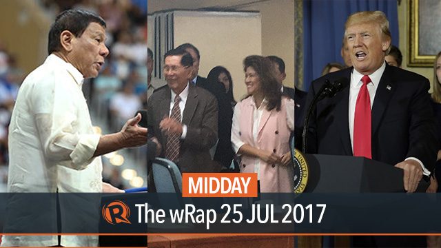 Marcos, Duterte, Trump | Midday wRap