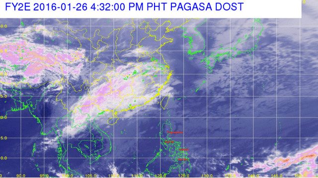 Rainy Wednesday for Visayas, Bicol, Caraga