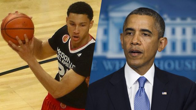 Obama pays tribute to LSU basketball star Ben Simmons