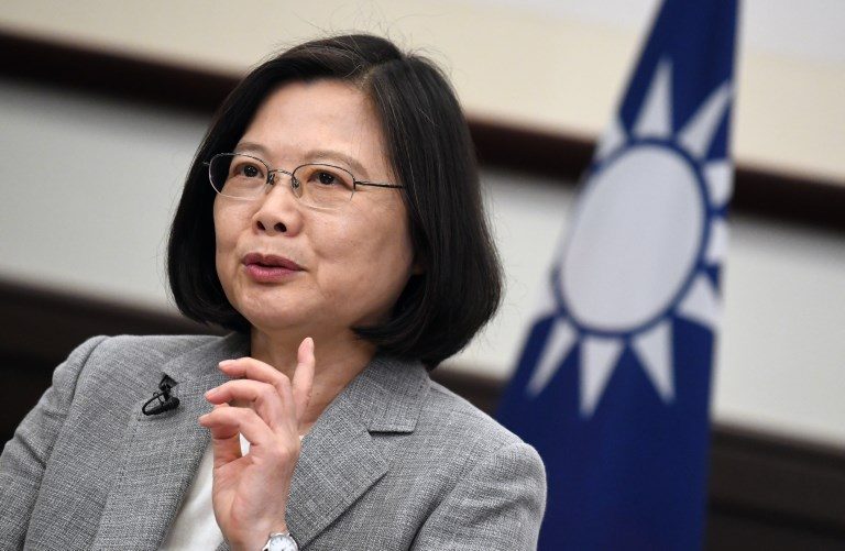 Taiwan’s Tsai says no peace deal with China unless force ruled out