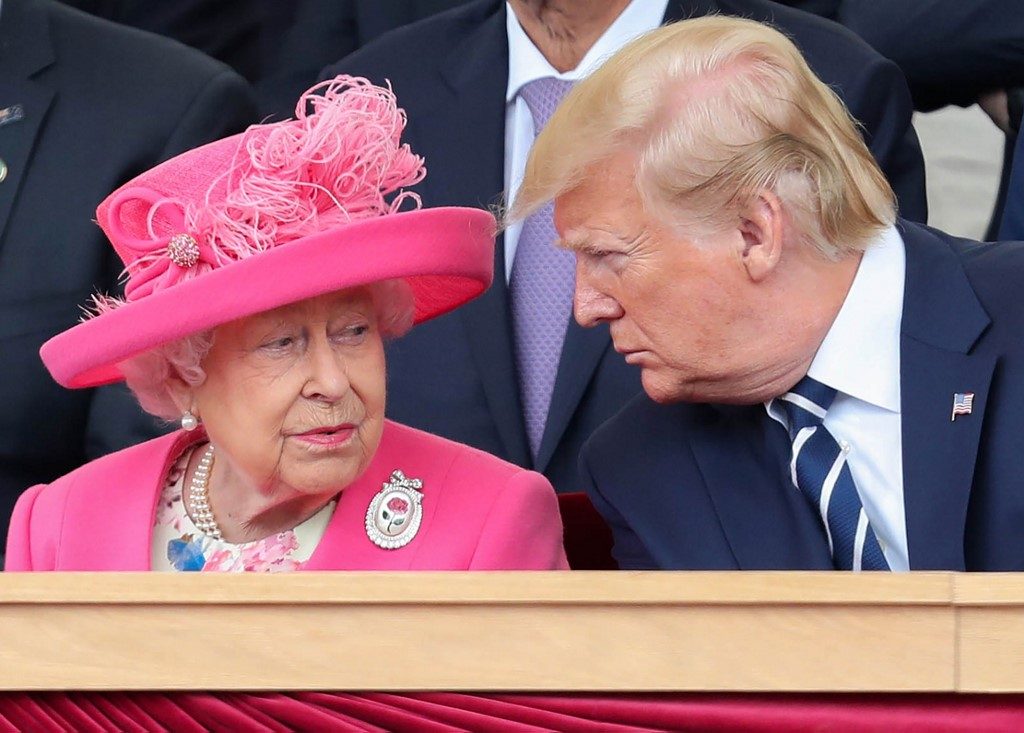 Trump, Queen lead emotional tributes to D-Day heroes