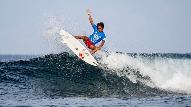 Quarterfinalists decided on Day 2 of Siargao Int’l Surfing Cup