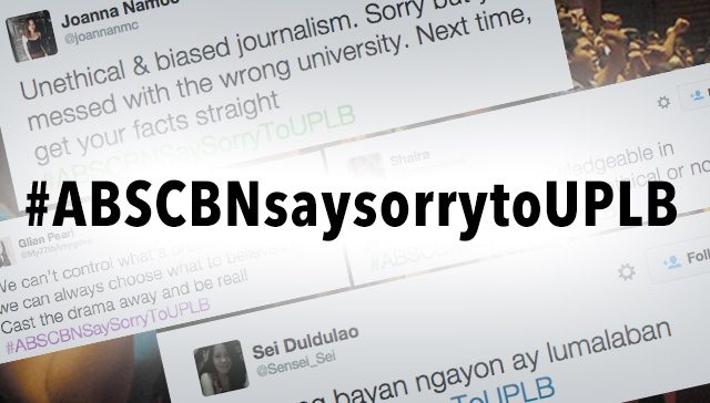 ABS-CBN News apologizes to UPLB for inaccurate report