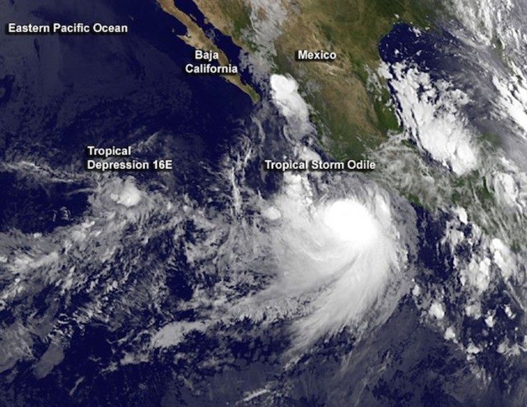 Powerful Hurricane Odile lashes Mexico