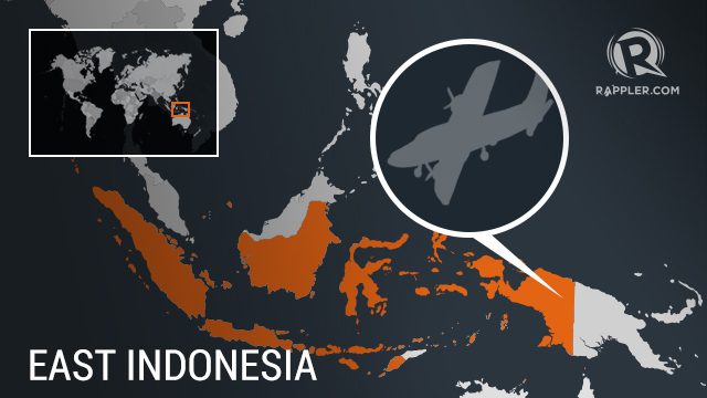 Cargo plane carrying 4 missing in eastern Indonesia