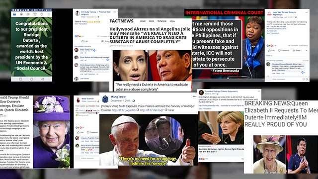 HOAX ALERT: ‘Quotes’ by celebrities, world leaders on President Duterte