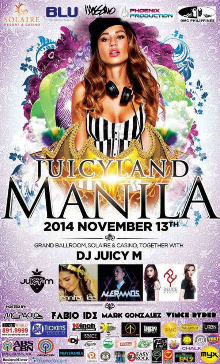 Party with DJ Juicy at Juicyland Manila