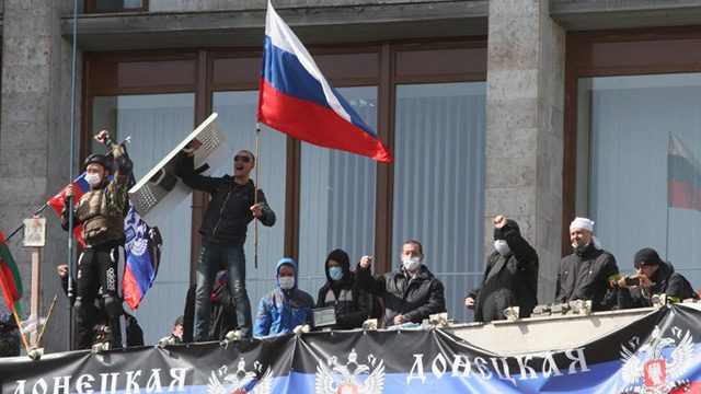 Pro-Russians proclaim independence for Ukraine’s Donetsk