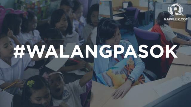 #WalangPasok: Classes in all levels suspended in Metro Manila Nov 16-17