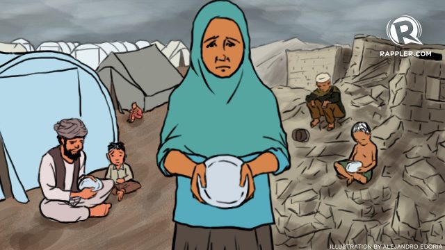Hunger and malnutrition threaten refugees