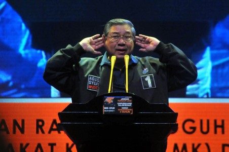 Tanggapi tudingan Antasari, SBY: Naudzubillah