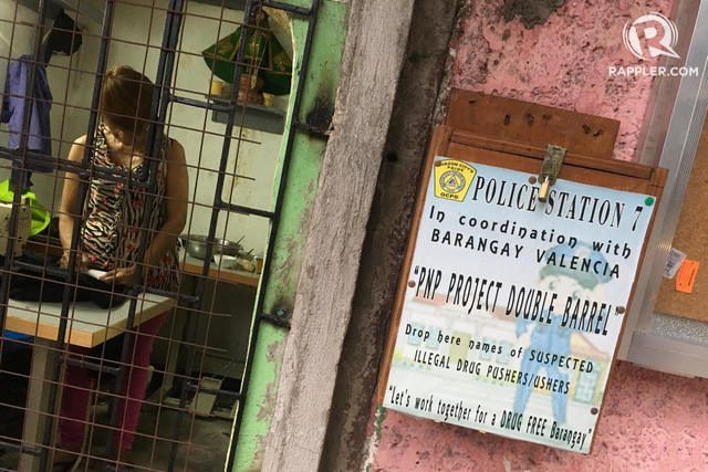 'DRUG BOXES'. Barangay Valencia in Quezon City installed wooden boxes to accept reports against drug suspects. Photo by LeAnne Jazul/Rappler 
