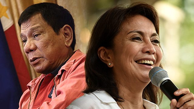 Duterte, Robredo to be proclaimed next week