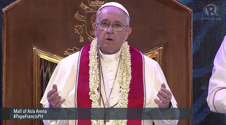 Pope warns vs threats to families