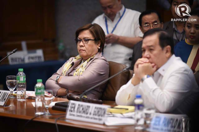 Why Gordon isn’t buying De Lima’s FP recognition