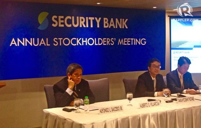 Security Bank net income rises by 21% to P2.14 billion in Q3 2017