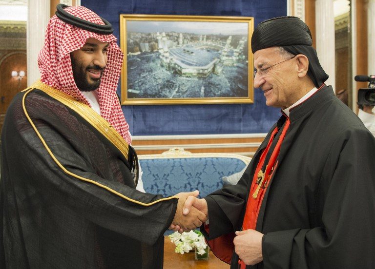 Saudi king hosts Lebanese patriarch in historic first