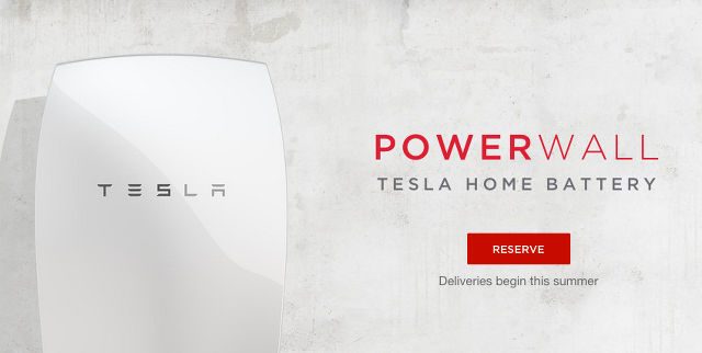 TESLA POWERWALL. Launched in the US on April 30 of this year, the Powerwall envisioned to put electricity at the hands of consumers and will be initially priced at $3500 (P157,867). International rollout is expected next year. File photo. 