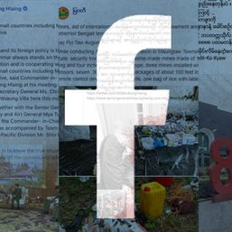 Facebook bans Myanmar military chief, others for fueling ethnic tensions